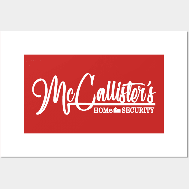 McCallisters Home Security Wall Art by Wyld Bore Creative